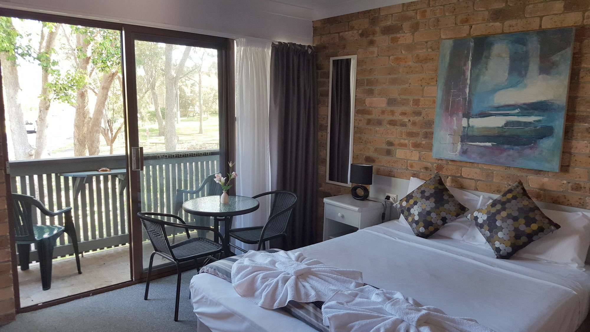 Port Stephens Motel Nelson Bay Buitenkant foto